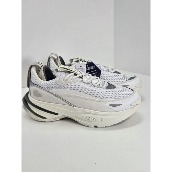 Lacoste‎ Odyssa 123 Sneakers Women's 6 White Grey - Picture 1 of 12